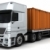 Container · Lieferung · Fahrzeug · 3d · render · LKW · Reise - stock foto © kjpargeter
