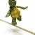 tartaruga · equilíbrio · apertado · corda · 3d · render · água - foto stock © kjpargeter