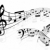 Note · muzicale · fundaluri · muzică · notiţe · personal · vector - imagine de stoc © kjpargeter