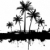 grunge · palme · albero · primavera · sfondo · silhouette - foto d'archivio © kjpargeter