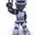 cute · robot · cyborg · 3d · paz - foto stock © kjpargeter