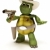 Cowboy Tortoise with Stetson and pistol stock photo © kjpargeter