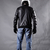 motorist with a helmet, leather jacket and jeans stock photo © kokimk
