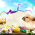 Easter · Bunny · paaseieren · Pasen · kaart · voorjaar · baby - stockfoto © Konstanttin