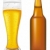 啤酒 · 玻璃 · 瓶 · 孤立 · 白 · 喝 - 商業照片 © konturvid