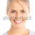 schönen · lächelnd · isoliert · weiß · Frau - stock foto © Kurhan