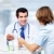 Doctor and patient. Health care. stock photo © Kurhan