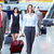 Group of business people at the airport. stock photo © Kurhan