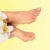 femeie · picioare · floare · ingrijirea · pielii · picior · masaj - imagine de stoc © Kurhan