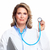 arts · vrouw · stethoscoop · geïsoleerd · witte · business - stockfoto © Kurhan
