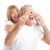 Senioren · Paar · glücklich · Liebe · gesunden · Zähne - stock foto © Kurhan