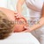 pacient · fizioterapie · masaj · femeie · om · sport - imagine de stoc © Kzenon