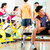 Asian people exercising sport for fitness in gym stock photo © Kzenon