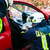 Accident - Fire brigade rescues Victim of a car crash stock photo © Kzenon