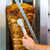 Kebab - hot Doner with fresh ingredients stock photo © Kzenon