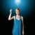 niebieski · obracać · świetle · kobieta · oka - zdjęcia stock © leedsn