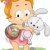 Baby Easter Bunny stock photo © lenm
