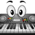 Electronic Keyboard Mascot stock photo © lenm
