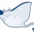 aranyos · vágási · körvonal · vízalatti · állat · rajz · tengeri - stock fotó © lenm