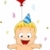baba · léggömb · illusztráció · buli · születésnap · ünneplés - stock fotó © lenm