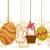 Pascua · objetos · huevos · cesta · camino - foto stock © lenm