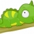 cute · iguana · cartoon · jaszczurka · wektora - zdjęcia stock © lenm
