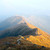 chemin · randonnée · colline · herbe · paysage · montagne - photo stock © leungchopan