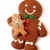 Gingerbread man cookies on white background stock photo © leungchopan