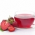 căpşună · ceai · fruct · sticlă · fundal · bea - imagine de stoc © LianeM