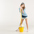 Young woman with mop stock photo © LightFieldStudios
