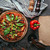 felső · kilátás · frissen · sült · pizza · hozzávalók - stock fotó © LightFieldStudios