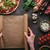 tiro · mulher · papel · caseiro · pizza · concreto - foto stock © LightFieldStudios