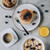 top · Ansicht · süß · Pfannkuchen · Beeren · Saft - stock foto © LightFieldStudios