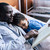 afro-amerikaanse · familie · kliniek · zijaanzicht · vader · lezing - stockfoto © LightFieldStudios