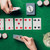 adam · kadın · kartları · oynama · poker · tablo - stok fotoğraf © LightFieldStudios