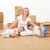 Woman with kids in their new big home stock photo © lightkeeper
