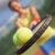 bella · giovani · femminile · campo · da · tennis · poco · profondo - foto d'archivio © lightpoet