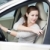 bastante · mulher · jovem · condução · negócio · estrada - foto stock © lightpoet