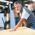 starszy · człowiek · zakupu · budowy · drewna - zdjęcia stock © lightpoet