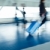 oameni · valize · mers · coridor · aeroport · grabi - imagine de stoc © lightpoet