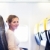 Young woman on board of anairplane stock photo © lightpoet