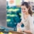 Pretty, young woman shopping for fruits and vegetables stock photo © lightpoet