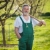 portré · idős · férfi · kertészkedés · kert · szín - stock fotó © lightpoet