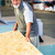 Senior man buying construction wood in a  DIY store stock photo © lightpoet