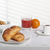pequeno-almoço · continental · fresco · croissant · café · suco · de · laranja - foto stock © limpido