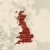 Anglia · fal · térkép · téglafal · rajz · tapasz - stock fotó © lirch