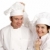 chef · amizade · masculino · feminino · amigos · seis - foto stock © lisafx