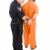 cătuşe · prizonier · ofiter · de · politie · portocaliu · izolat - imagine de stoc © lisafx