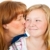 mama · teen · córka · matka · całując · dość - zdjęcia stock © lisafx