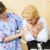 физиотерапия · помочь · медсестры · старший · женщину · римской - Сток-фото © lisafx